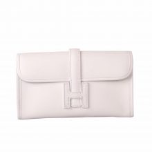 Hermès（爱马仕）长款钱包 米白色  EPSOM皮 21.5×12cm